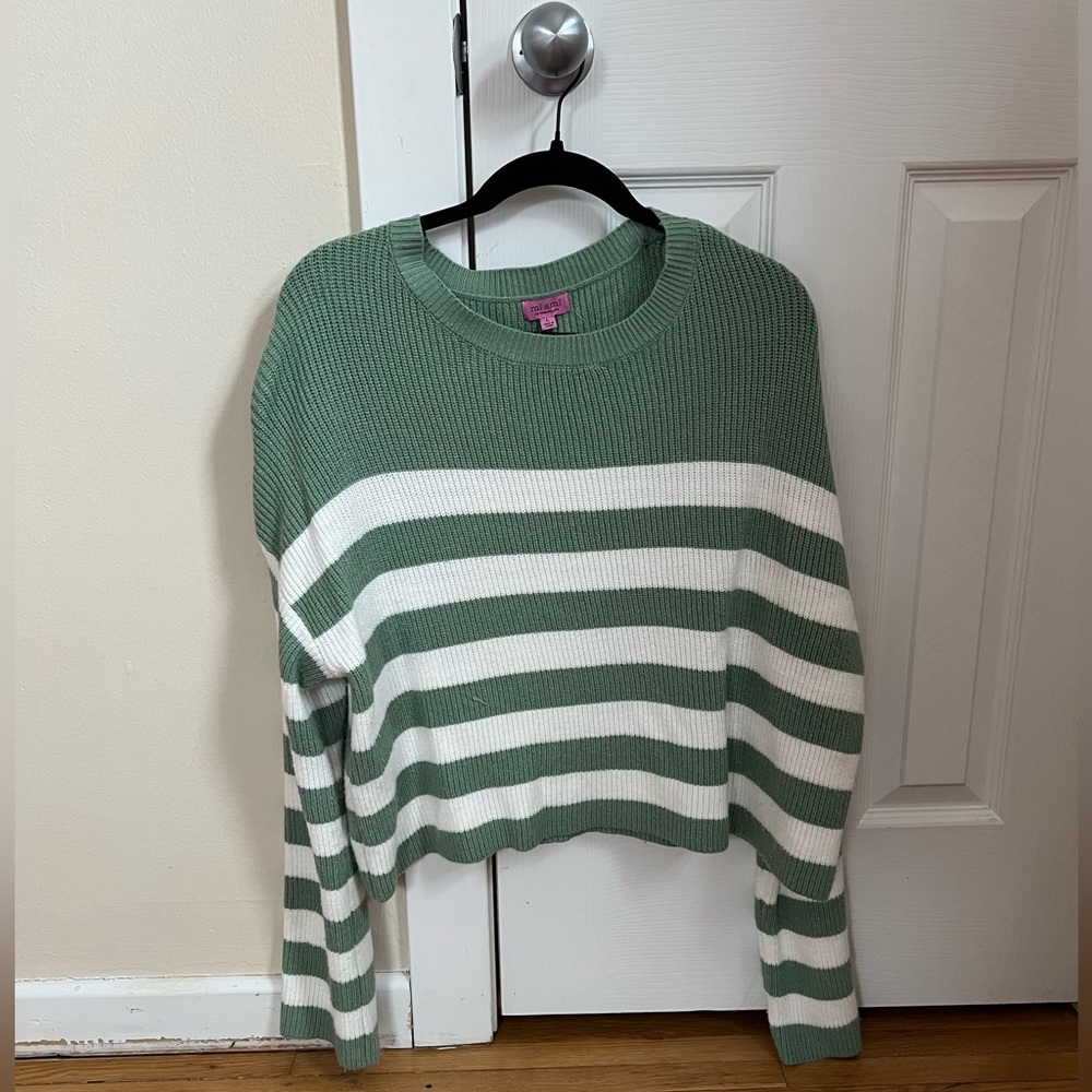 Francesca's striped sweater